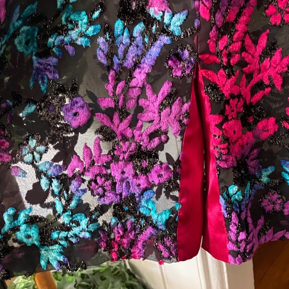 Dreamy Floral Multicolor Kimono Dress - Picture 10 of 14
